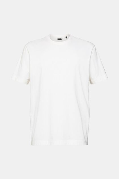 Jednokolorowy T-shirt, WHITE, overview
