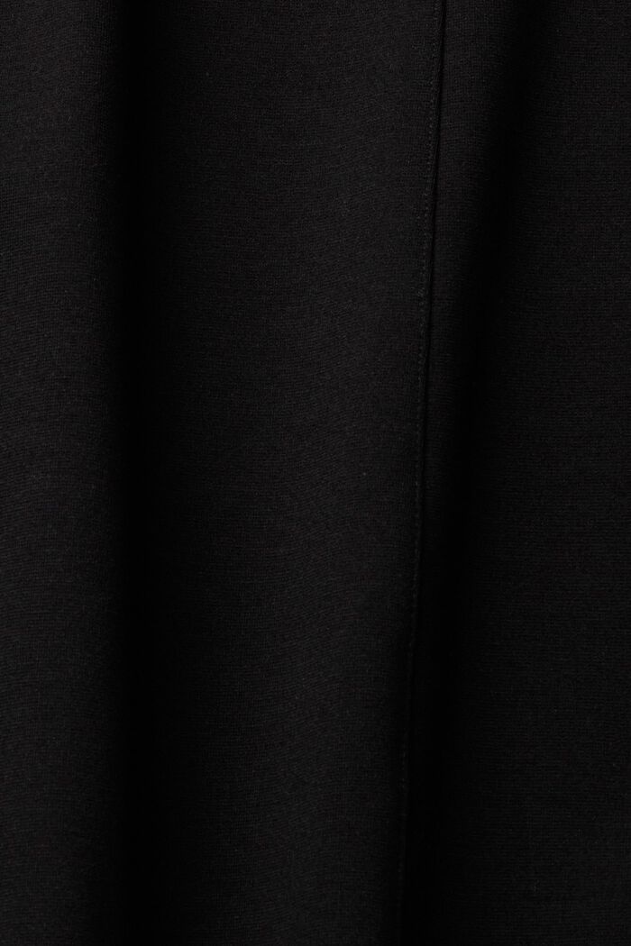Sukienka z dżerseju punto, BLACK, detail image number 4