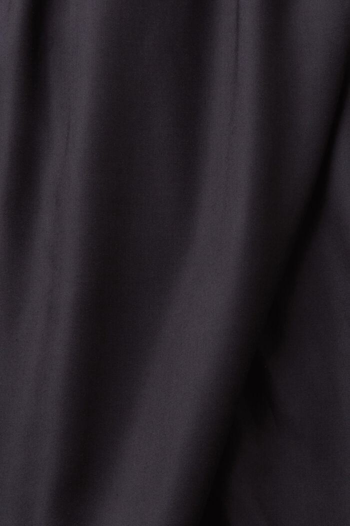 Marszczona, wąska sukienka midi, BLACK, detail image number 5