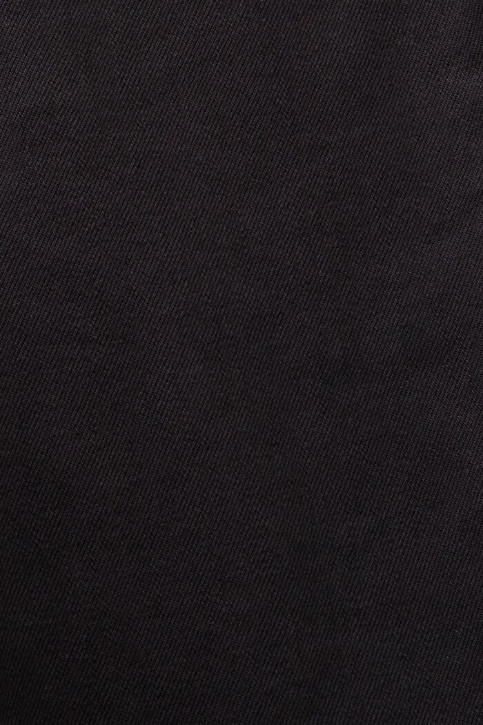 Dżinsy skinny ze średnim stanem, BLACK, detail image number 5