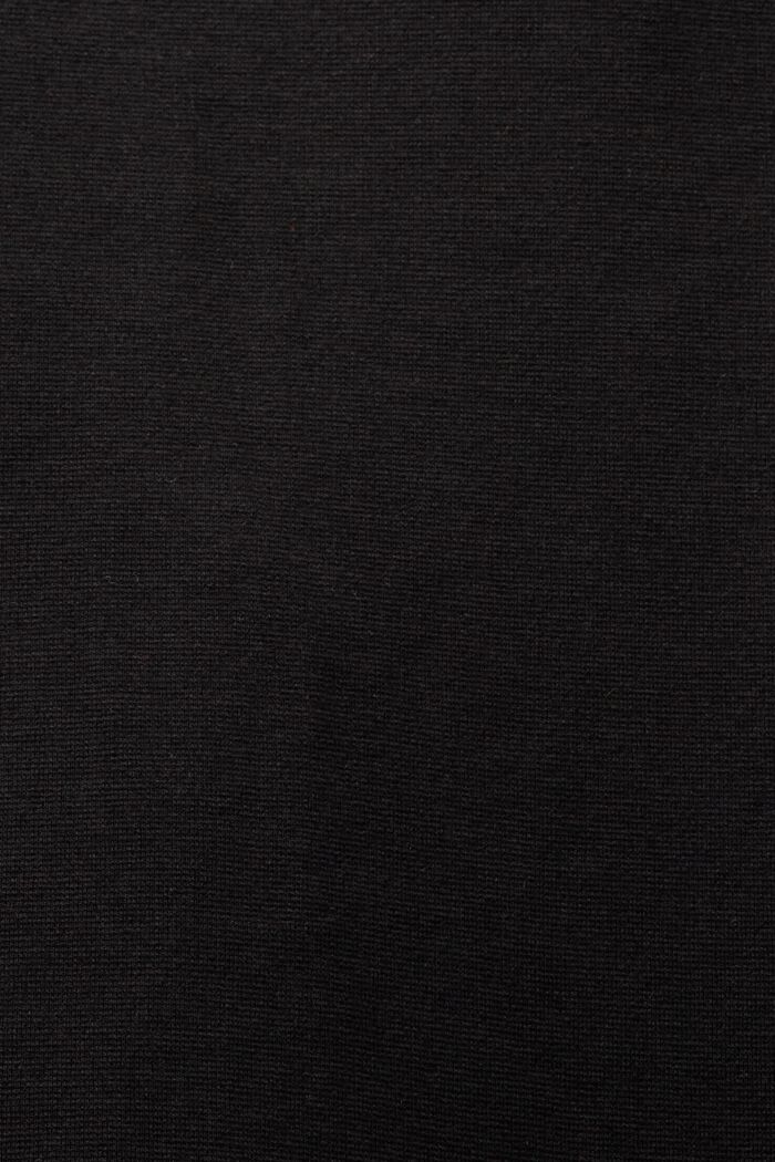 Sukienka mini punto bez rękawów, BLACK, detail image number 5