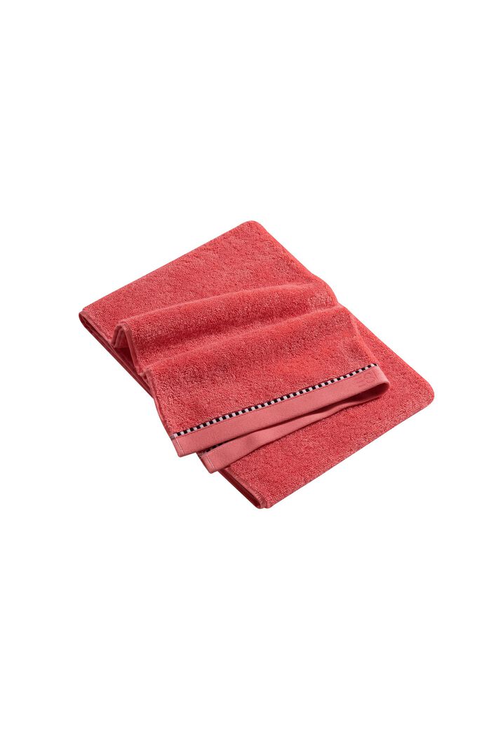 Z TENCELEM™: seria jednokolorowych ręczników z froty, CORAL, overview