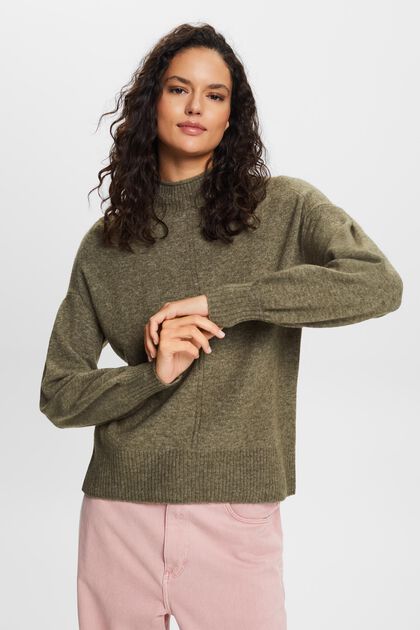 Sweter z półgolfem