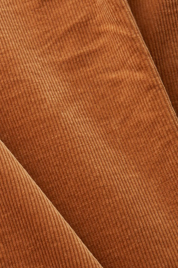 Sztruksowa spódnica ołówkowa, CARAMEL, detail image number 9