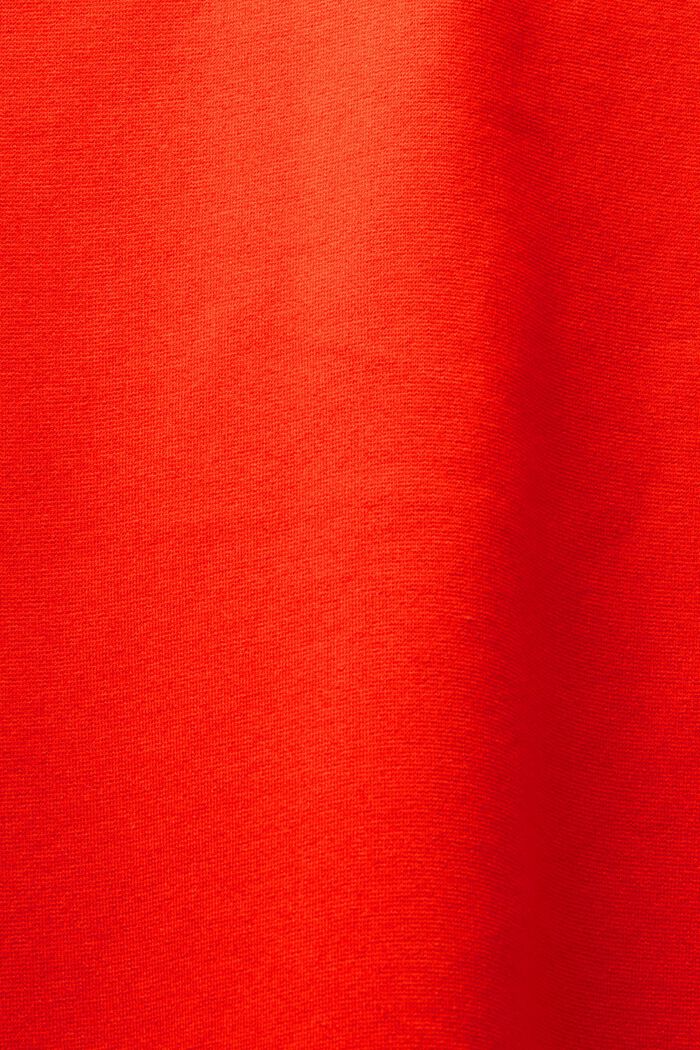 Sukienka mini punto bez rękawów, RED, detail image number 6