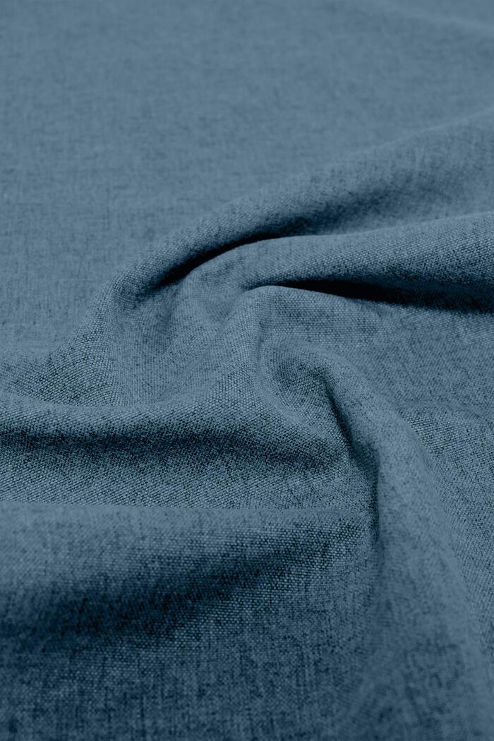 Bieżnik z melanżowej tkaniny, PETROL, detail image number 2
