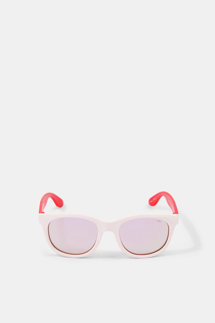 Prostokątne okulary przeciwsłoneczne, PINK, detail image number 1