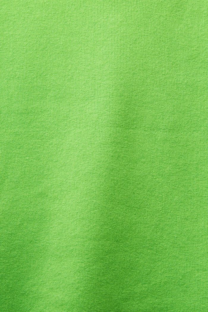 Bawełniany top z tyłem w zapaśniczym stylu, CITRUS GREEN, detail image number 5