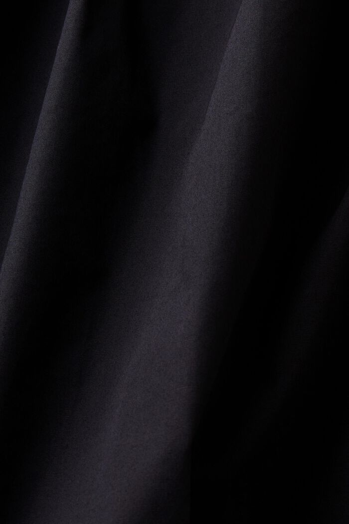 Bluzka z odkrytymi ramionami z popeliny, BLACK, detail image number 5