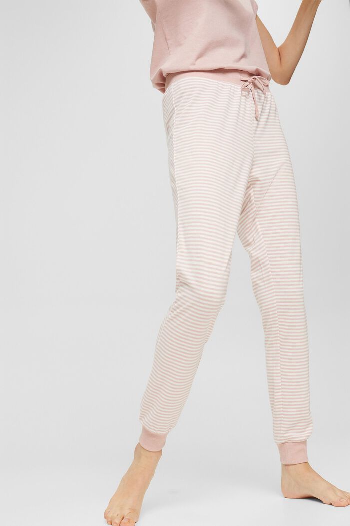 Spodnie od piżamy z jerseyu, mieszanka z bawełną ekologiczną