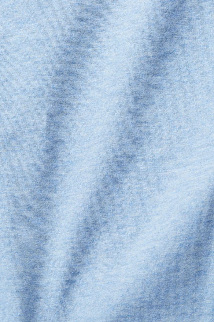 Koszulka z długim rękawem i łódkowym dekoltem, BRIGHT BLUE, detail image number 1