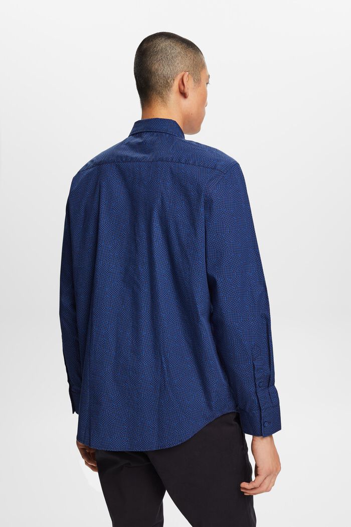 Wzorzysta koszula, 100% bawełny, NAVY, detail image number 3