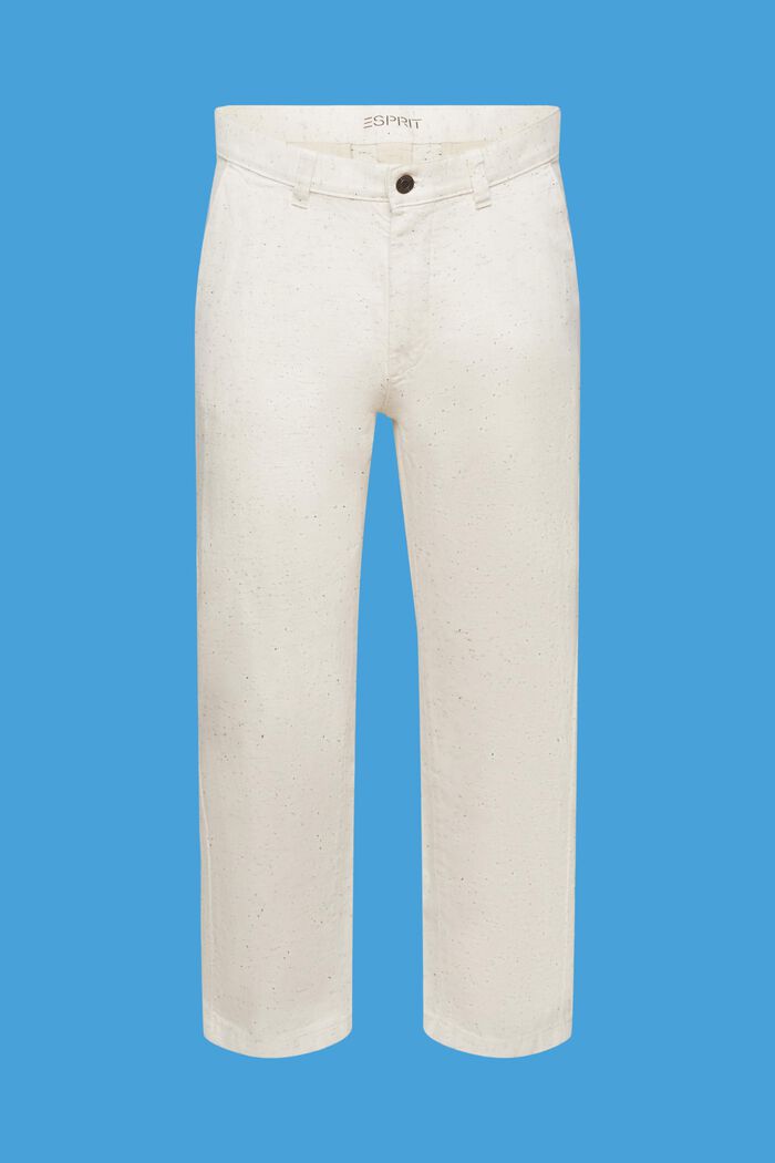 Spodnie o balonowym fasonie, OFF WHITE, detail image number 6