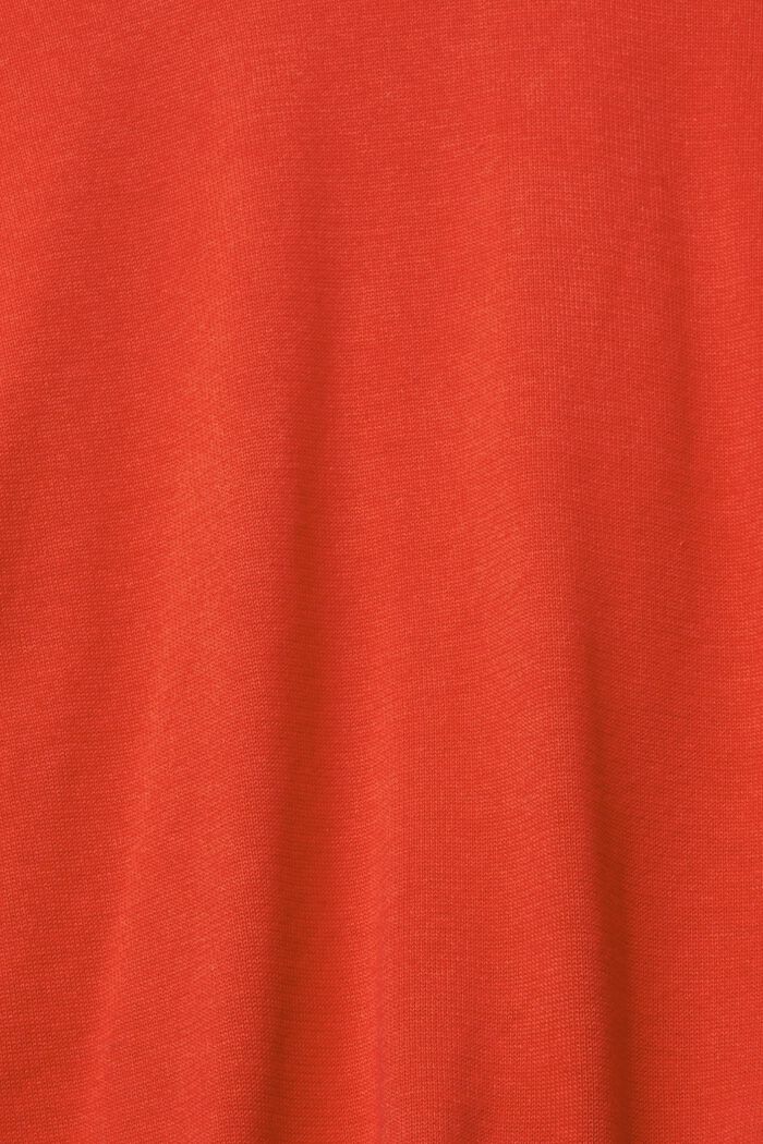 Sweter z łódkowym dekoltem, RED, detail image number 1
