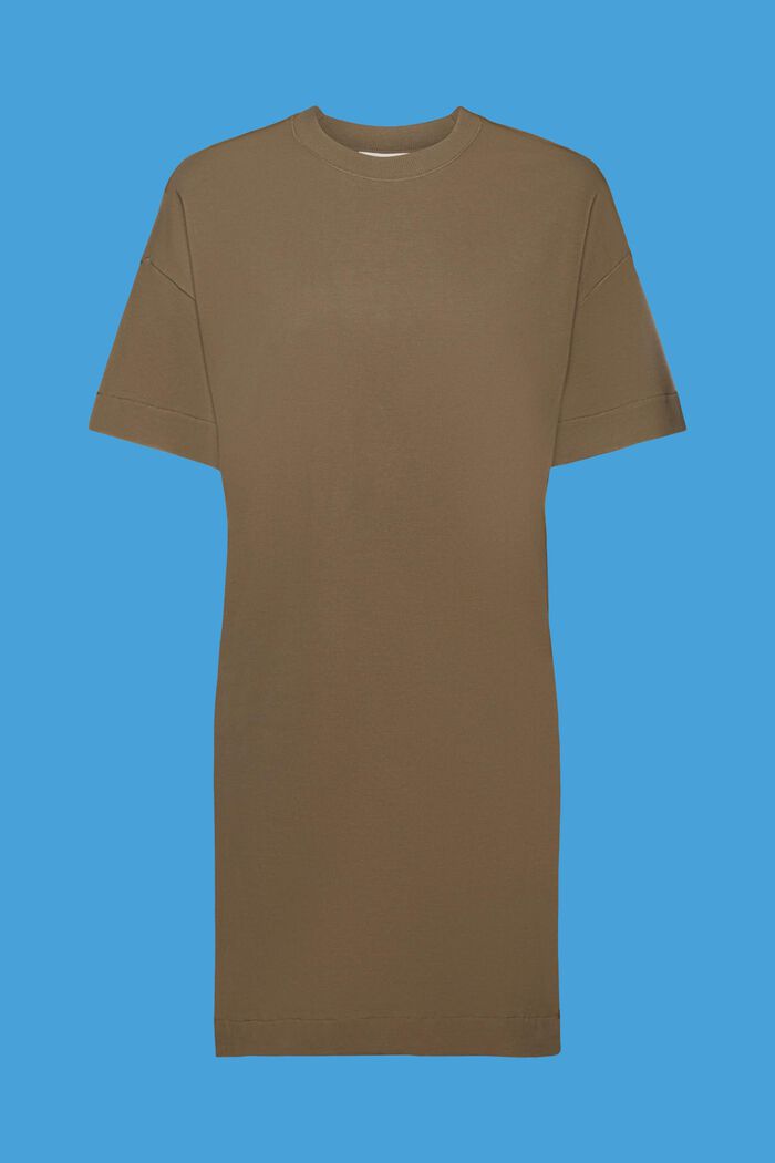 Sukienka z jerseyu, KHAKI GREEN, detail image number 6