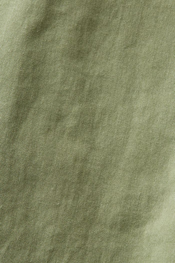 Elastyczne spodnie chino z bawełny, LIGHT KHAKI, detail image number 4