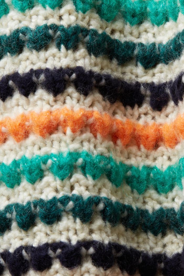 Sweter z mieszanki bawełny i wełny, ICE, detail image number 6