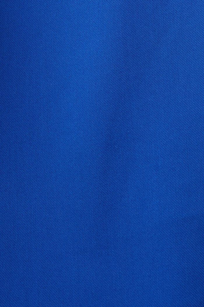 Spodnie z twillu z szerokimi nogawkami, BRIGHT BLUE, detail image number 6