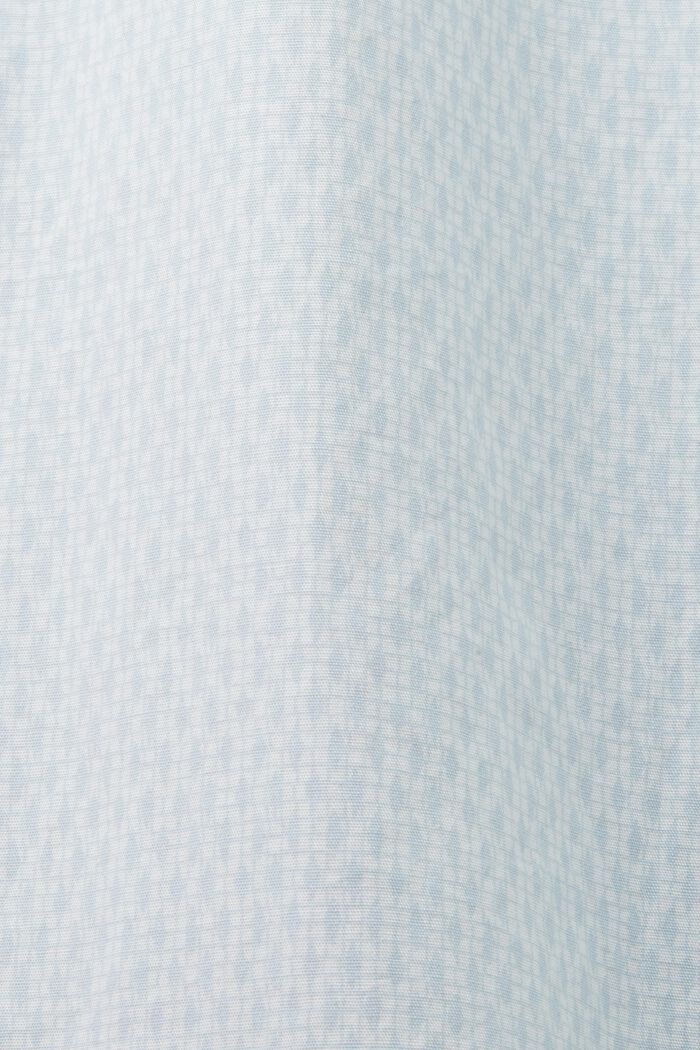 Bawełniana koszula z nadrukiem, relaxed fit, WHITE, detail image number 4