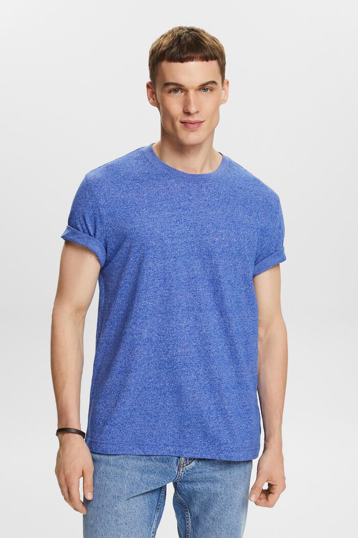 Melanżowy T-shirt, BRIGHT BLUE, detail image number 0