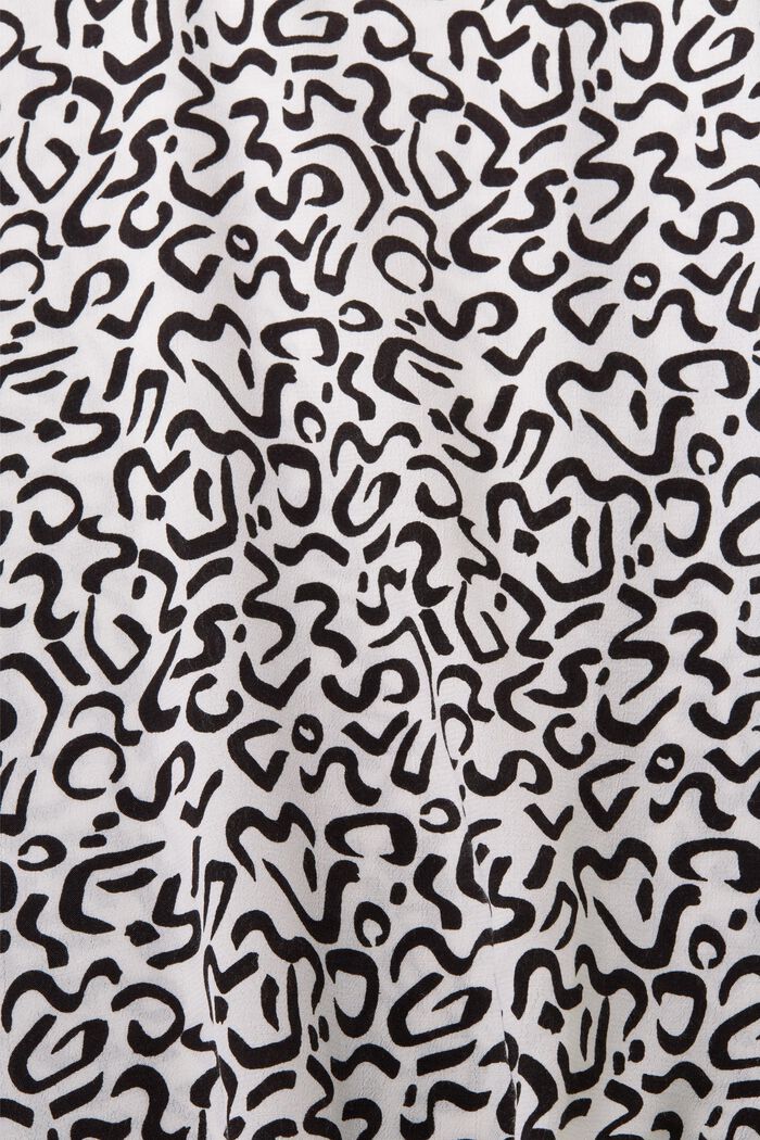 Wzorzysta bluzka, LENZING™ ECOVERO™, WHITE, detail image number 4