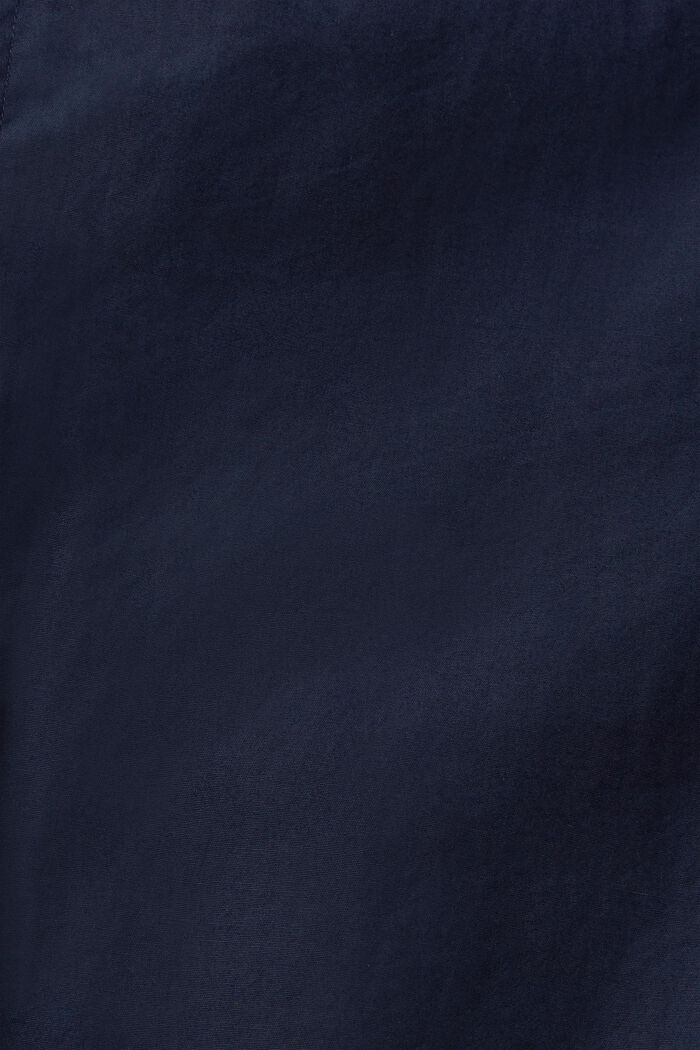 Koszula z ekologicznej bawełny, slim fit, NAVY, detail image number 1