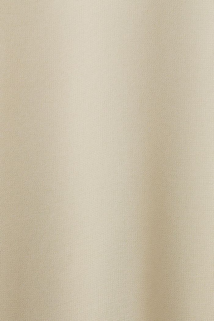 Spódnica maxi z szyfonu, DUSTY GREEN, detail image number 4