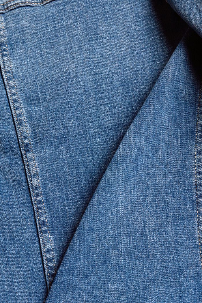 Dżinsowa kurtka w stylu used, BLUE LIGHT WASHED, detail image number 5