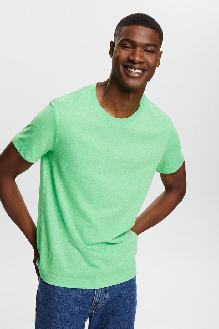 Melanżowy T-shirt, CITRUS GREEN, detail image number 0