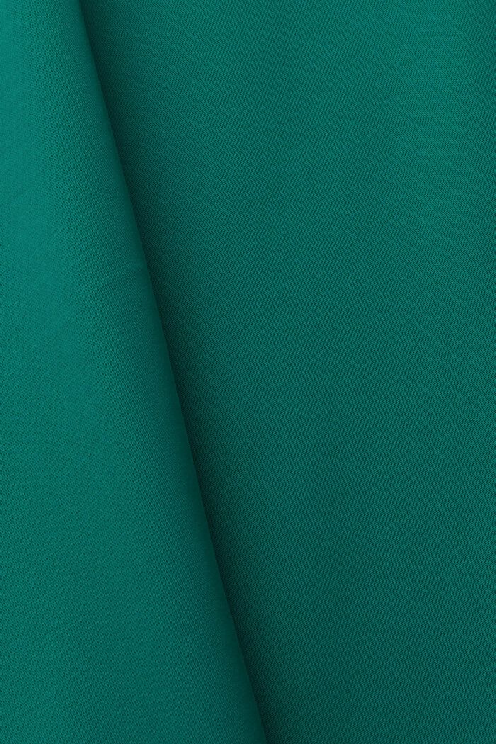 Satynowa sukienka midi, EMERALD GREEN, detail image number 5