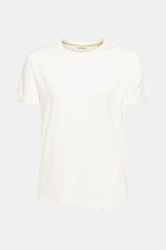 Z włókna TENCEL™: T-shirt w drapowanym stylu