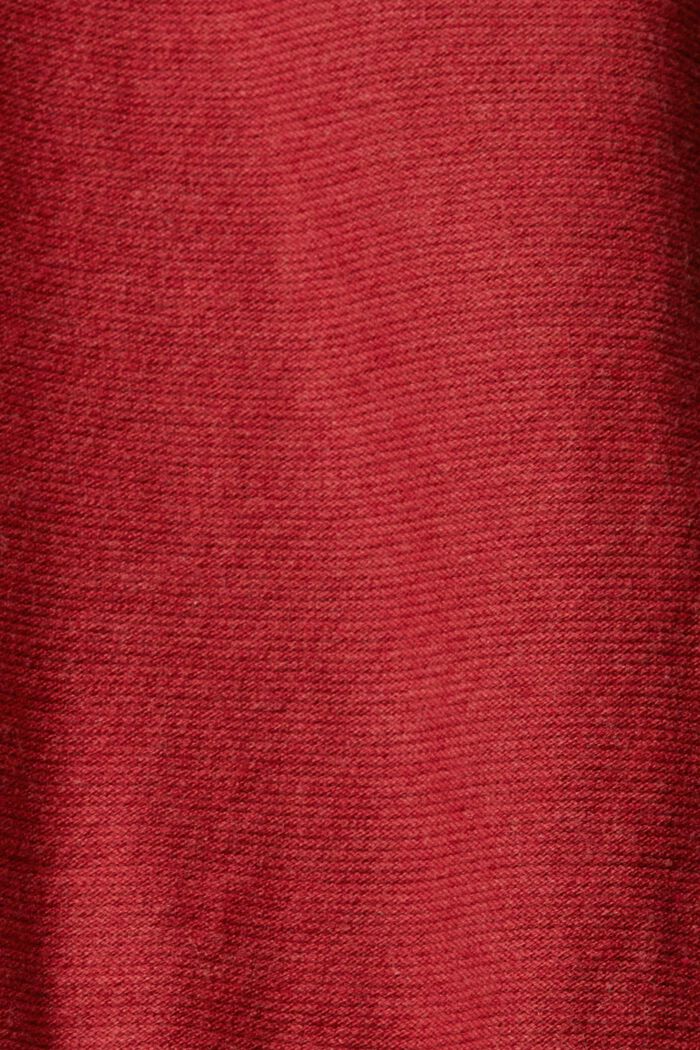 Żakardowy sweter, TERRACOTTA, detail image number 1