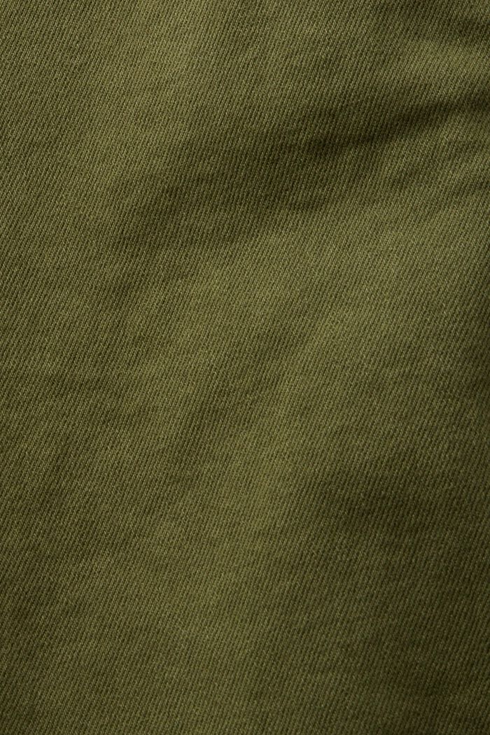 Spodnie ze streczem slim fit, KHAKI GREEN, detail image number 6