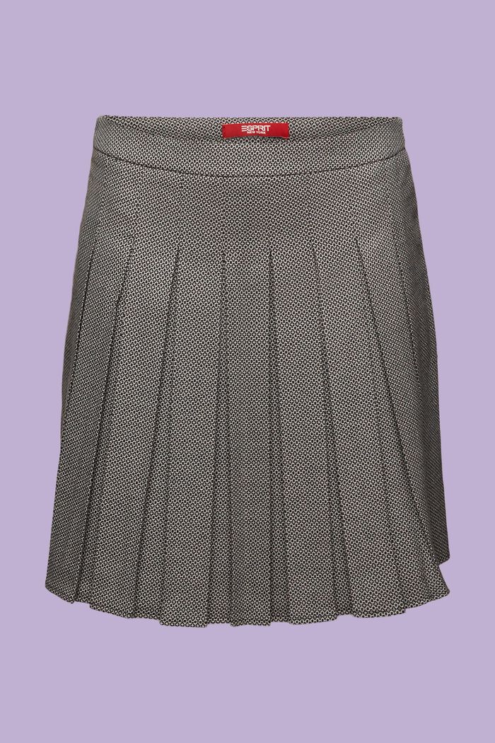 Plisowana spódnica mini, BLACK, detail image number 6