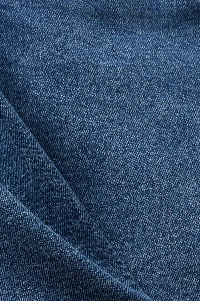 Dżinsowa spódnica mini ze strasem, BLUE MEDIUM WASHED, detail image number 6