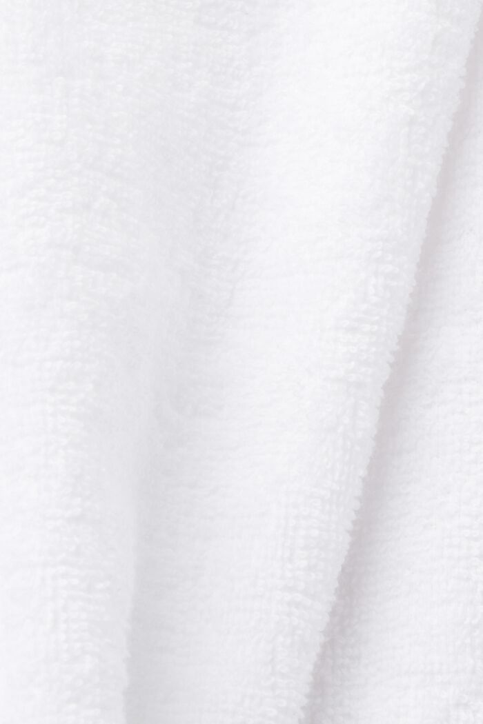 Szlafrok unisex, 100% bawełny, WHITE, detail image number 5