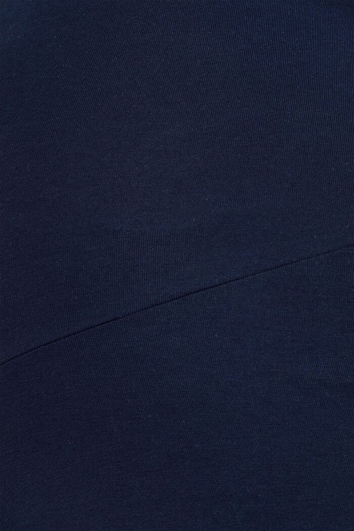 Spodnie z jerseyu z panelem, NIGHT BLUE, detail image number 4
