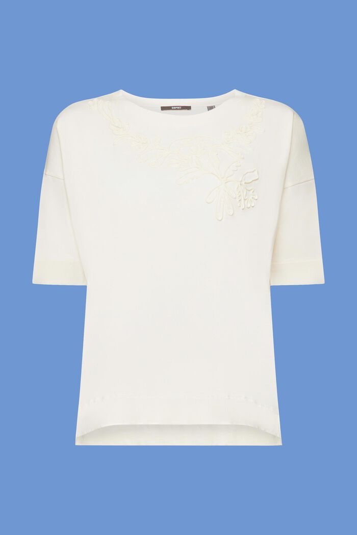 T-shirt z haftem, 100% bawełny, ICE, detail image number 6
