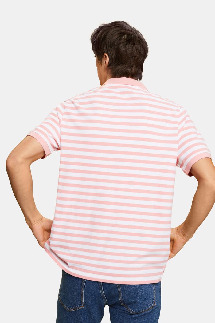 Koszulka polo w paski, slim fit, PINK, detail image number 3