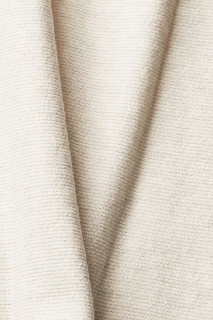 Żakardowy sweter, SAND, detail image number 1