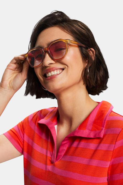 Okulary przeciwsłoneczne z okrągłymi oprawkami