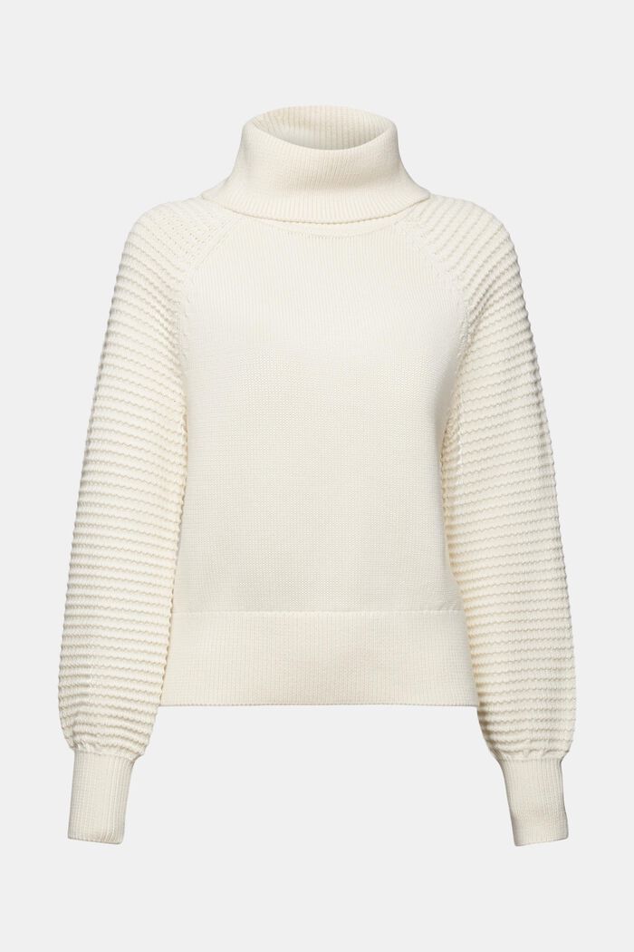 Sweter z półgolfem z bawełny, ICE, detail image number 7