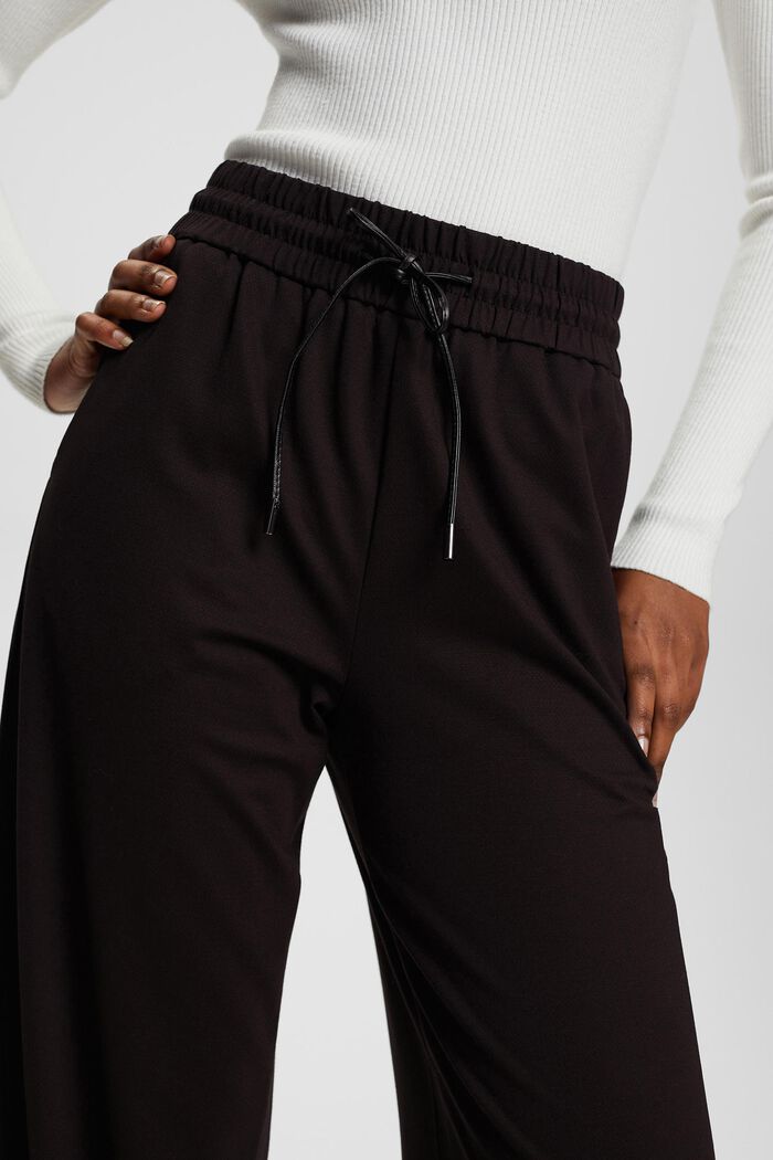 Spodnie w stylu joggersów, BLACK, detail image number 2