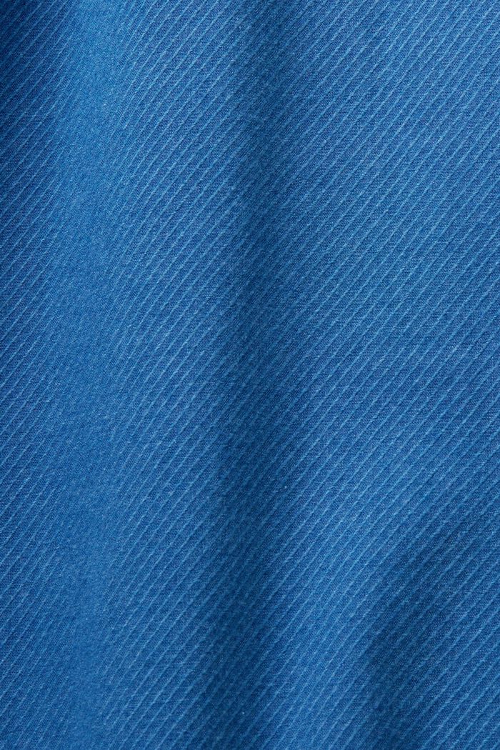 Bluzka z twillu bawełnianego, NAVY, detail image number 5