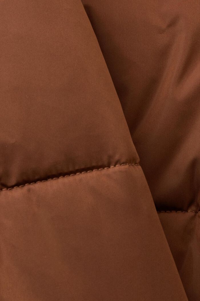 Puchowy płaszcz z kapturem, TOFFEE, detail image number 7