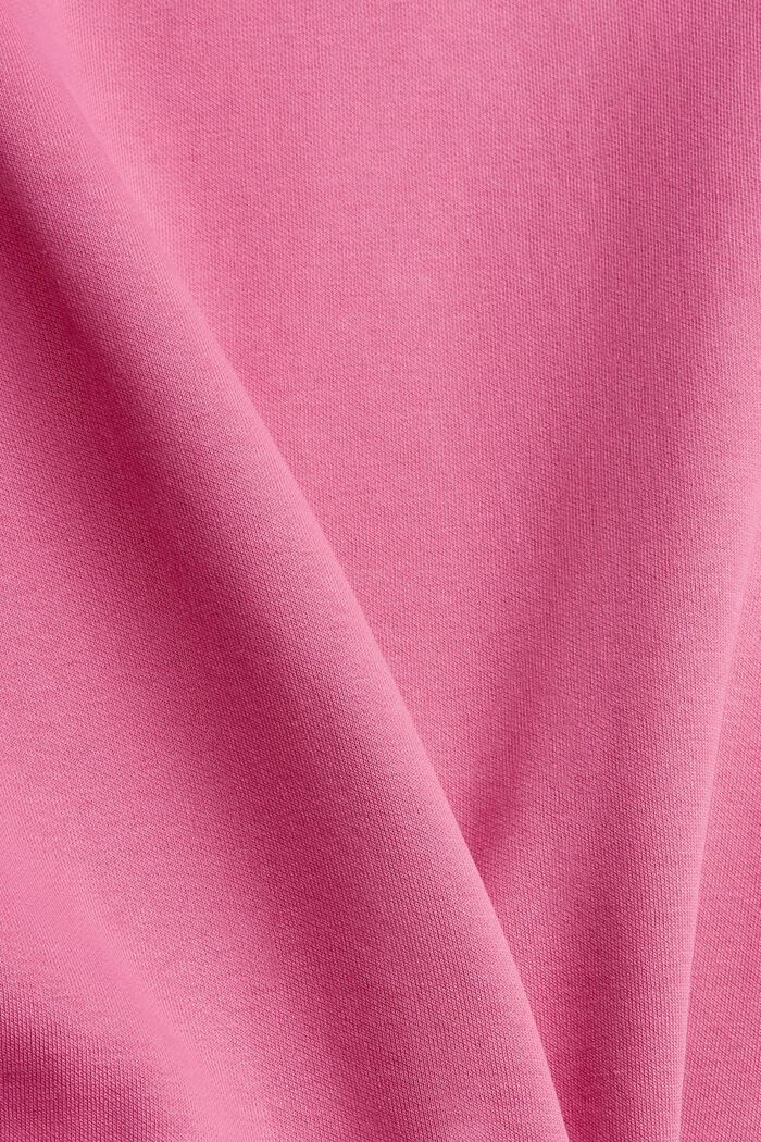 Bluza z kapturem z mieszanki z bawełną ekologiczną, PINK, detail image number 4
