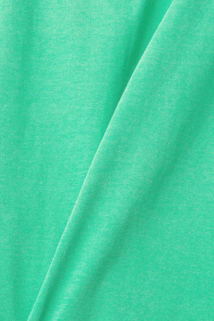 T-shirt z dżerseju, GREEN, detail image number 4