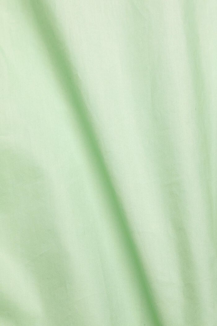 Bluzka o skróconym kroju z wiązaniem, LIGHT GREEN, detail image number 5
