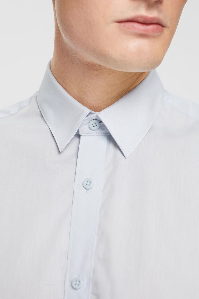 Koszula z ekologicznej bawełny, LIGHT BLUE, detail image number 0