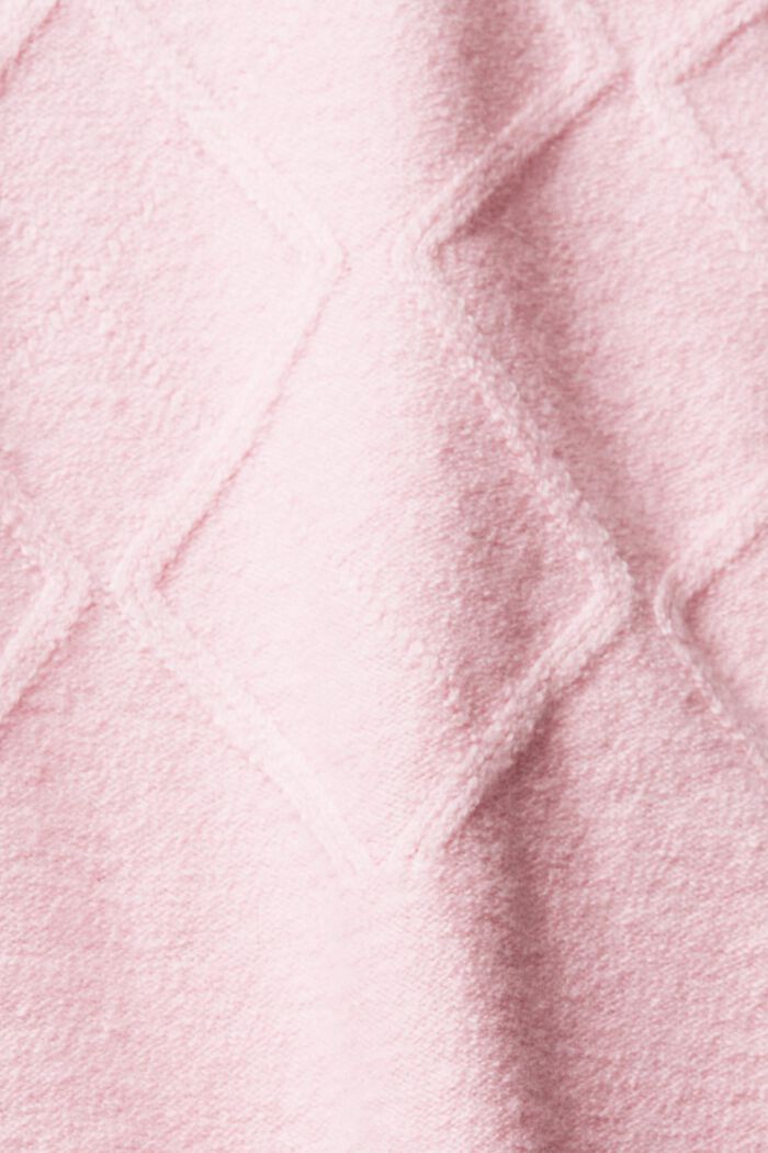 Sweter w romby, LIGHT PINK, detail image number 1